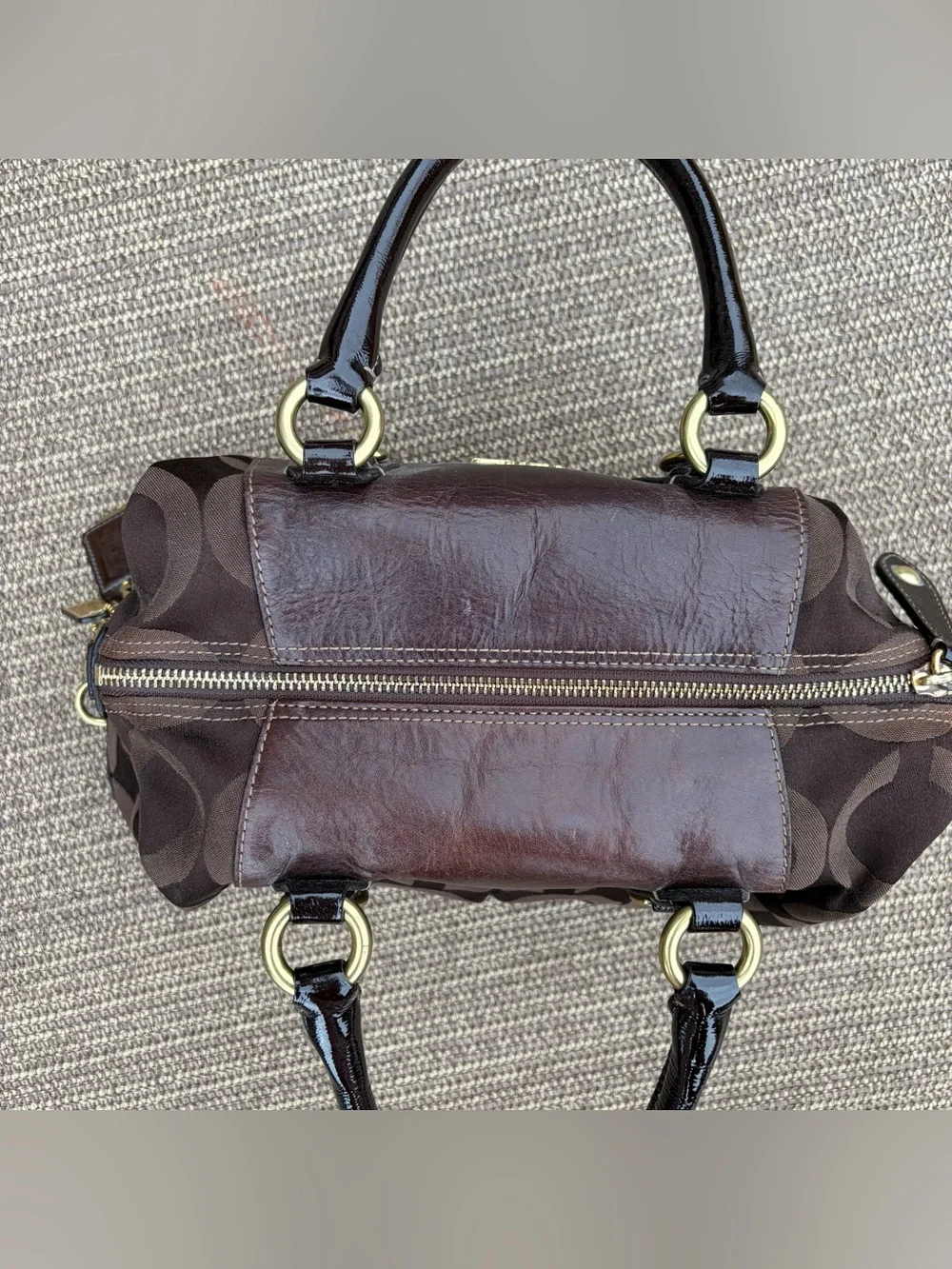 Coach Vintage 2008 Madison Op Art Sabrina Satchel
